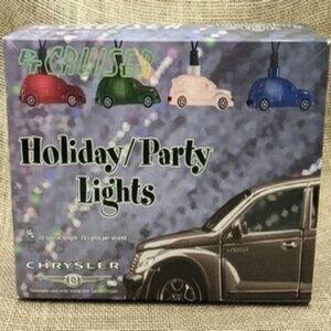 Chrysler PT CRUISER String Party Lights - New - Unopened Box!